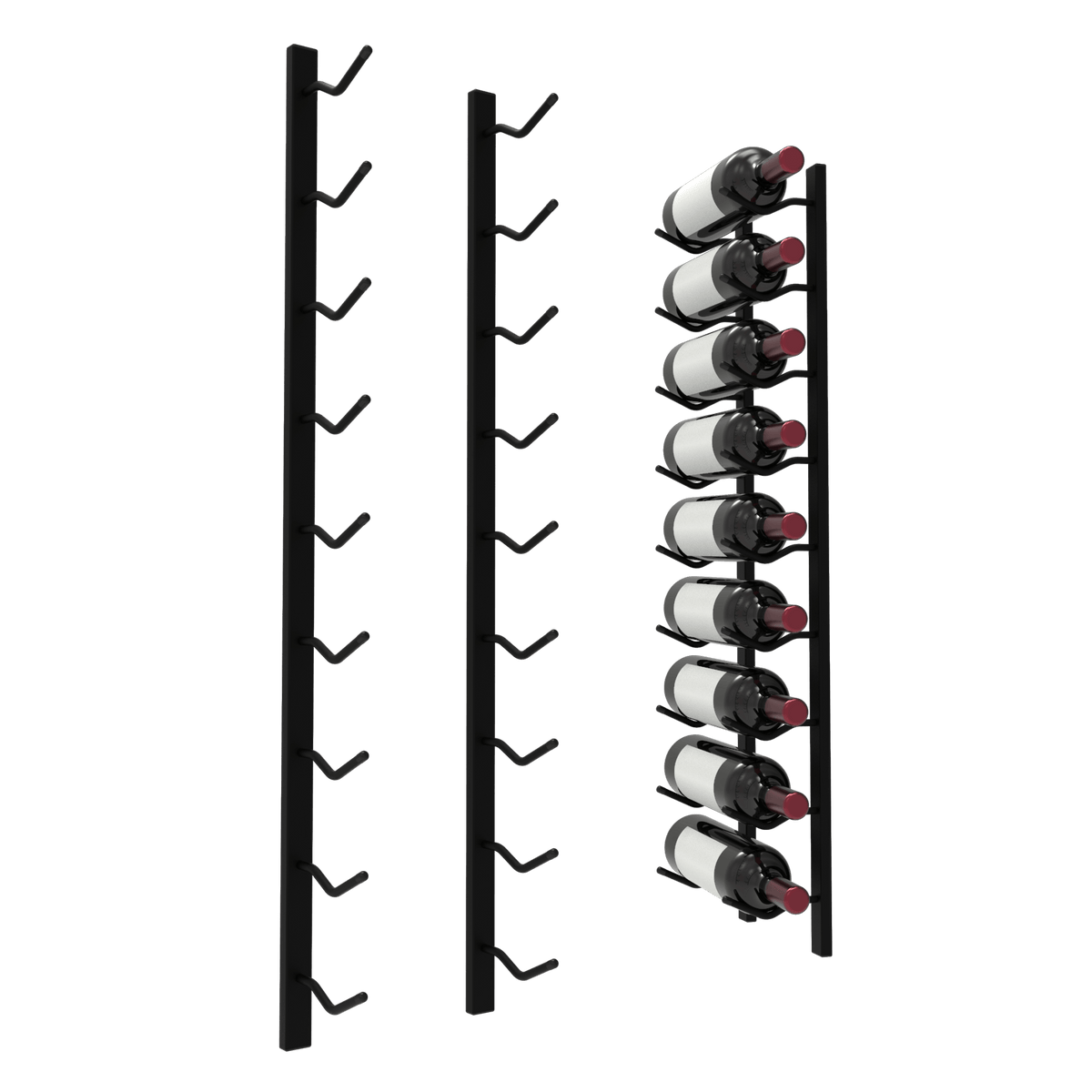 Wall Mounted Wine Rack - Style 1 - Wine Stash